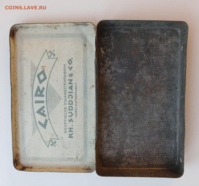 жестяная коробка из-под папирос Египет - 20260122_153444