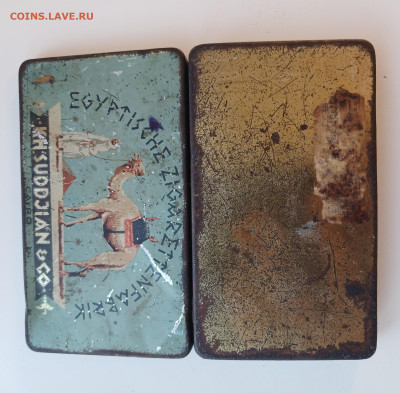 жестяная коробочка из-под сигарет Египет до 29.01.26 - 20260122_153452
