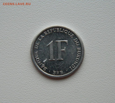 Бурунди 1 франк 2003 г. С рубля! до 28.01.26 - DSCN0716.JPG