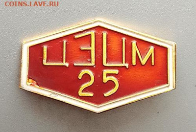 ЦЭЦМ 25 лет до 30.01. - значок_ЦЭЦМ-25лет