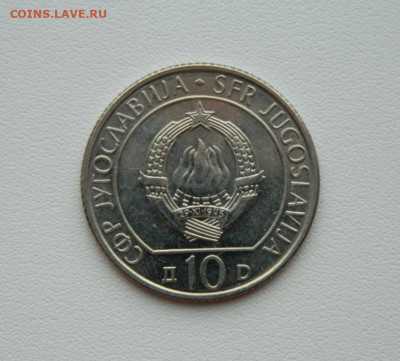 Югославия 10 динар 1983 г. (Сутьеска) С рубля! до 28.01.26 - DSCN0810.JPG