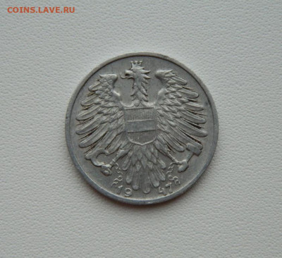 Австрия 1 шиллинг 1947 г. С рубля! до 28.01.26 - DSCN0805.JPG