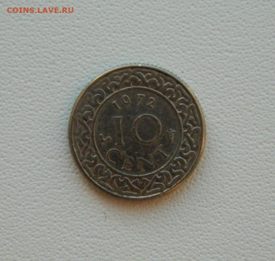Суринам 10 центов 1972 г. С рубля! до 28.01.26 - DSCN0578.JPG