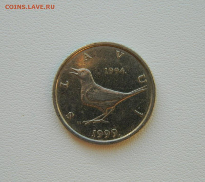 Хорватия 1 куна 1999г.(Юбилейная) Фауна С рубля! до 28.01.26 - DSCN0639.JPG