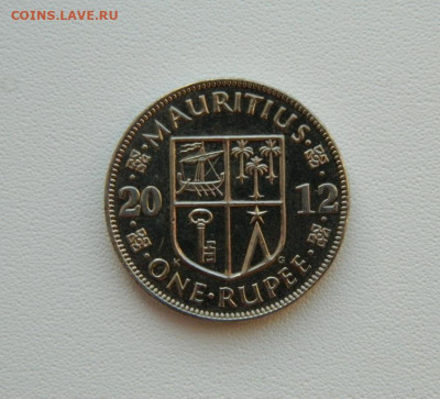 Остров Маврикий 1 рупия 2012 г. С рубля! до 29.01.26 - DSCN9957.JPG