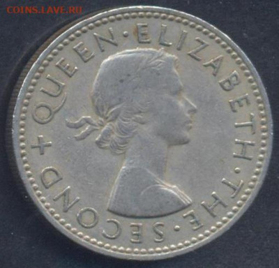 Новая Зеландия 1 шиллинг 1965 г.27.01.2026 г. 22 -00 МСК. - Н. Зеландия шиллинг3