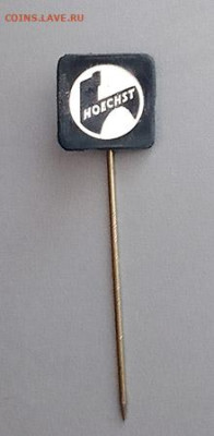 Hoechst фармкомпания Германия до 31.01. - значок_Hoechst-химкомпания-Германия