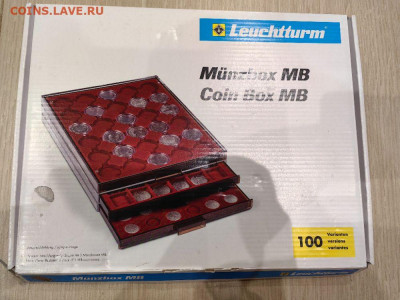 Кассета МВ 20яч 64мм (новая) Leuchtturm, до 01.02 - ЯБ Кассета MB -2