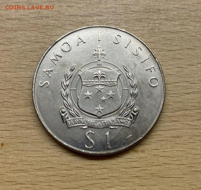 Крона Самоа 1 тала 1976 Тяжелая Атлетика Олимпиада Монреаль - krona_shajba_samoa_1_tala_1976_letnie_olimpijskie_igry_monreal_sport_tjazhelaja_atletika (1)