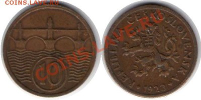 >L< Чехословакия 10 хелер 1923 до 03.03.12 17:00 - Чехословакия_10_хелер_23