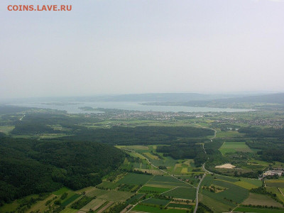 Нотгельды Германии. Обзорная тема. - Радольфцелль вид с высоты птичьего полета