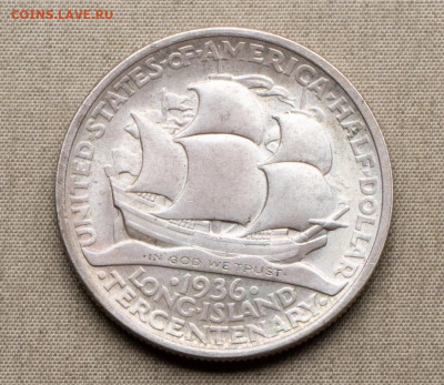 50 центов 1936 Лонг Айленд США - IMG_2766