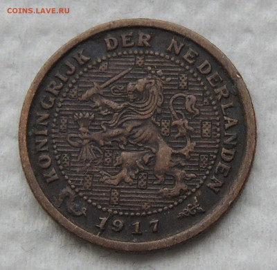 Нидерланды ½ цента 1917 до 1.02.2026 - Нидерланды ½ цента 1917 .JPG