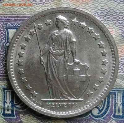 Швейцария 1 франк 1968 года до 02.02.2026 - IMG_20260128_221730