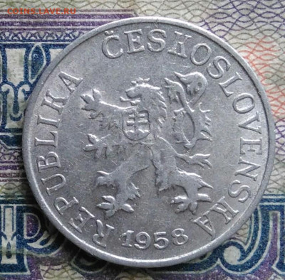 Чехословакия 1 геллер 1958 года до 02.02.2026 - IMG_20260128_221227