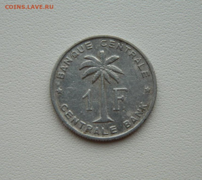 Бельг. Конго (Руанда-Урунди) 1 франк 1960г.С рубля! до 03.02 - DSCN0066.JPG