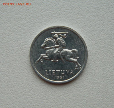 Литва 1 цент 1991 г. С рубля! до 04.02.26 - DSCN0094.JPG