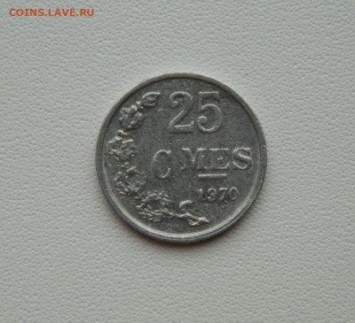 Люксембург 25 сантимов 1970 г. С рубля! до 04.02.26 - DSCN0124.JPG