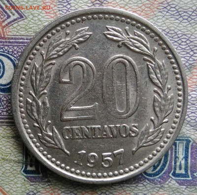 Аргентина 20 сентаво 1957 года до 02.02.2026 - IMG_20260125_025859