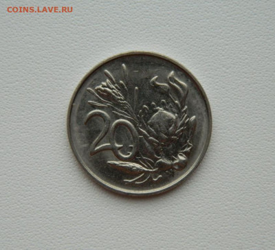 Южная Африка 20 центов 1988 г. С рубля! до 02.02.26 - DSCN0167.JPG