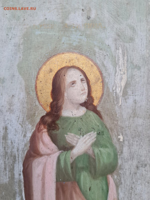 старинная икона Св.Муч. Агриппина и Св. Димитрий Ростовский. - 20250405_105221