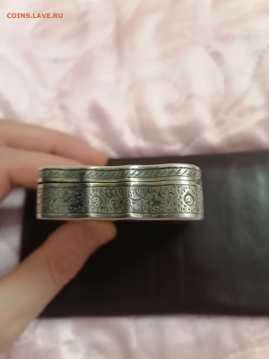 Серебряная табакерка 84 пробы - IMG_20251202_182312