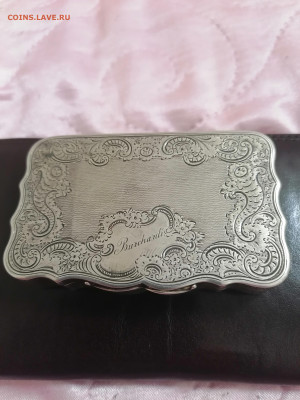 Серебряная табакерка 84 пробы - IMG_20251202_182255