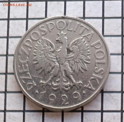 Польша 1 злотый 1929. До 22.00.мск 02.02.26 - элот