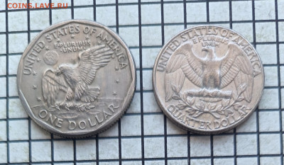 США. 1 доллар и четверть. До 22.00.02.02.26 - долл