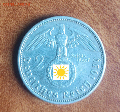 Германия 2 марки 1939 "А", до 22.00 по МСК 07.02.2026 - IMG_20260201_120136