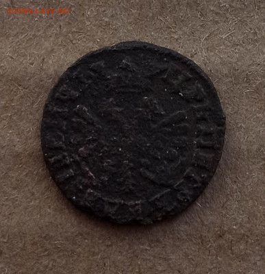 Полушка 1707 года  , до 07 .02 в 22.00 мск - 1770029310640