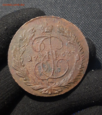 Екатерина II 5 Копеек 1763 года ММ ПЕРЕЧЕКАН До 08.02 - 20260104_181404