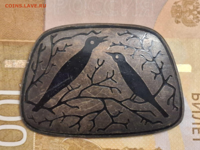 Значок птицы, тяжелый. - 20260202_221749