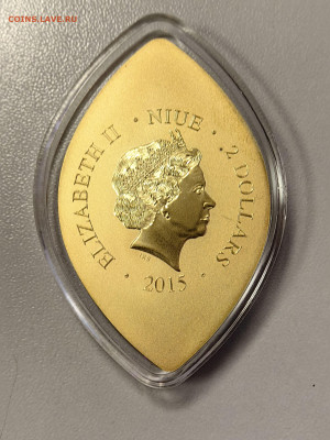 2дол 2015 Ниуэ Мировое наследие. Авраам, Ag999, до 09.02 - Ю Авраам-3