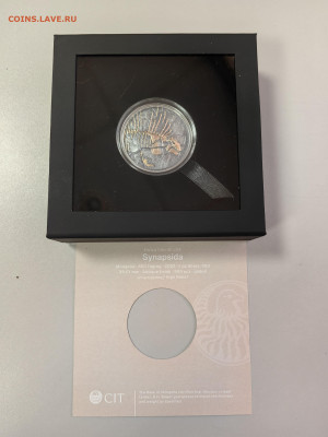 Монголия 500тугр 2022 Эволюция жизни Синапсида  Ag999, до 09 - Ю Эволюция 2022 Синапсида-4