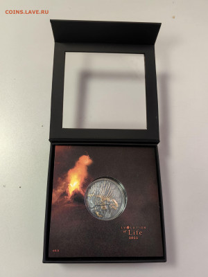 Монголия 500тугр 2022 Эволюция жизни Синапсида  Ag999, до 09 - Ю Эволюция 2022 Синапсида-1