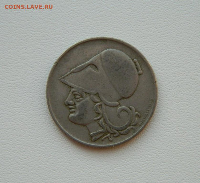Греция 2 драхмы 1926 г.  С рубля! до 09.02.26 - DSCN0376.JPG