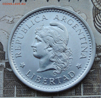 Аргентина 1 песо 1960 №2 до 8.02.2026 - Аргентина 1 песо 60. .JPG