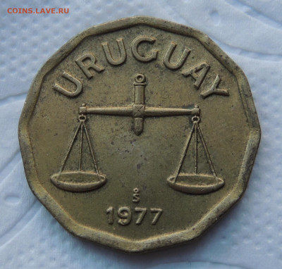 Уругвай 50 сентесимо 1977 №2 до 8.02.2026 - Уругвай 50 сентесимо 77 .JPG