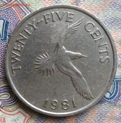 Бермуды 25 центов 1981 года до 09.02.2026 - IMG_20260201_164229