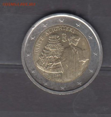 Италия 2015 2е 750 лет со дня рождения Данте до 08 02 - 96