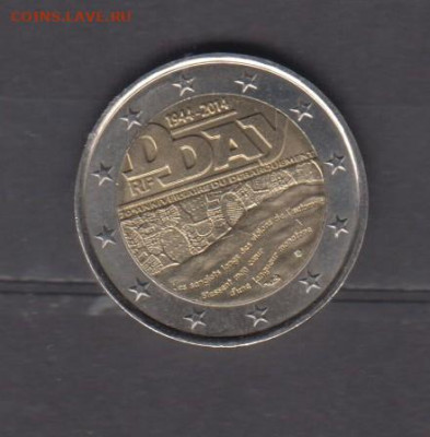 Франуия 2014 2 е 75 лет высадке в Нормандии до 08 02 - 98