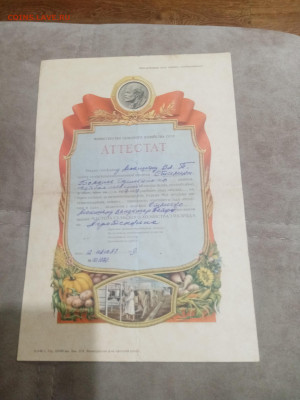 Грамоты дипломы ссср недорого до 10.02.26 в 22:00 по мск - IMG_20260204_222906