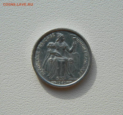 Фр. Новая Каледония 50 сантимов 1949г(Фауна)С рубля!до 10.02 - DSCN0499.JPG