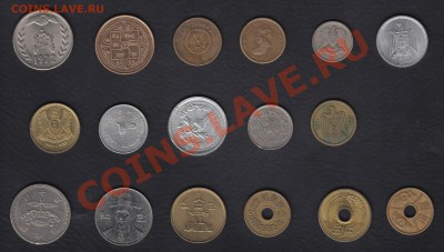 17 иностранных монет - опознание р
