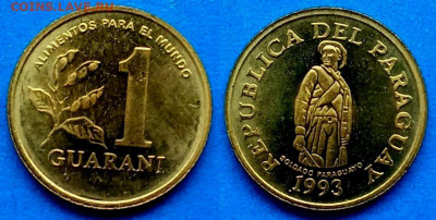 Парагвай - 1 гуарани 1993 года до 12.02 - Парагвай 1 гуарани, 1993  55