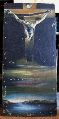 Сальвадор Дали "Иисус святого Иоанна креста"  копия, старая. - Дали Иисус святого Иоанна креста 1 .JPG