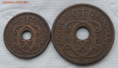 Дания погодовка 2 монеты 1927 до 15.02.2026 - Дания погодовка 2 монеты 1927 .JPG