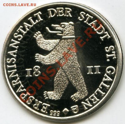 Немецкий банк(?), Ersparnisanstalt der Stadt St.Gallen - ger_rev
