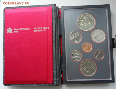 Канада годовой набор 1979-prooflike-с серебряным долларом - 1